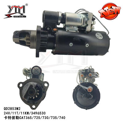 QD2853M2 Startermotor für die Caterpillar CAT365/725/730/735/740 24V 11T 11KW 3496530