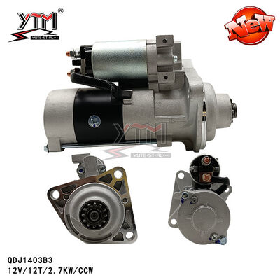 Anlasser-Motor-CCW QDJ1403B3 1403B3 12V 12T 2.7kw